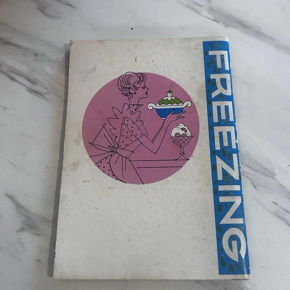 Freezing Foods at Home Booklet‎ Vintage 1967 80 Pages Softcover USA